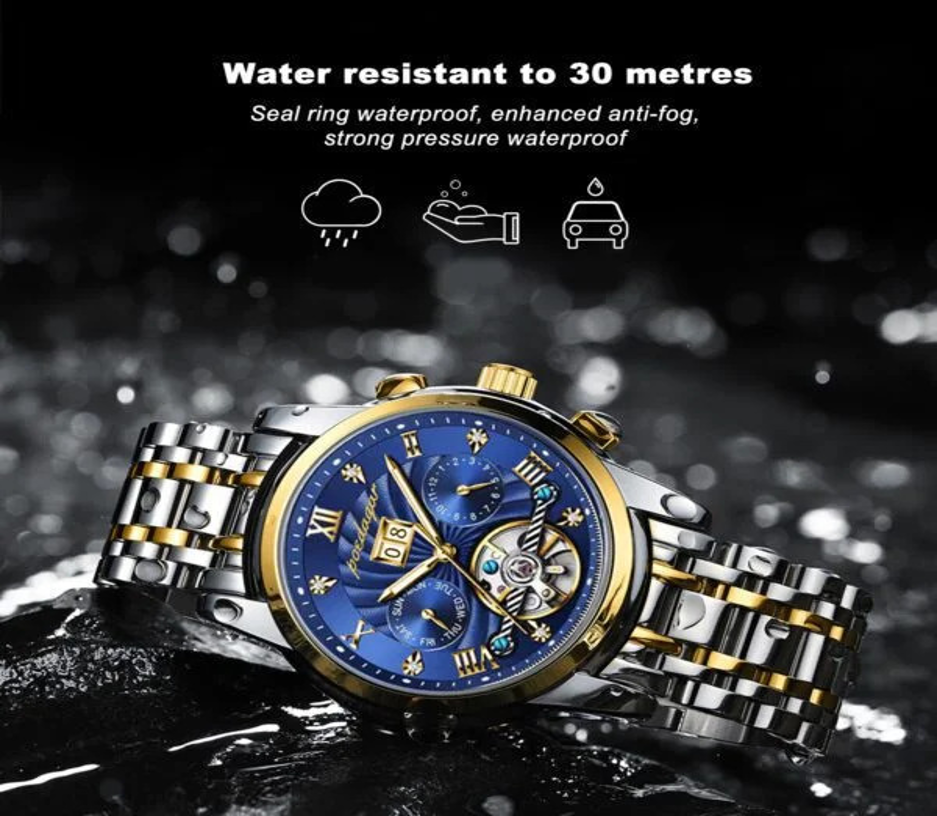 New Men Watches Fashion Business Automatic Mechanical Watch