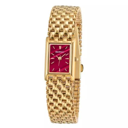 Classic Fashion Vintage Men Gold Quartz Watch