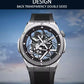 High-end Luxury Gemini Skeleton Men Automatic Mechanical Watch