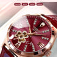 Automatic Mechanical Fashion Genuine Diamond Branded Luxury Women Watches