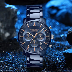 2024 New Fashion Classic Waterproof Men Business Quartz Watch