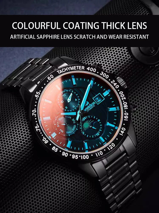 Classic Fashion Automatic Branded Luminous Waterproof Men Mechanical Watch