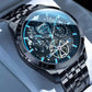 Swiss Branded Waterproof Skeleton High-end Luxury Men Automatic Mechanical Watch