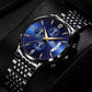 Branded Swiss Watch Fashion Classic Automatic Waterproof Men Quartz Watch