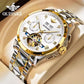 Swiss Automatic Waterproof Luxury Tungsten Steel Business Men Mechanical Watch