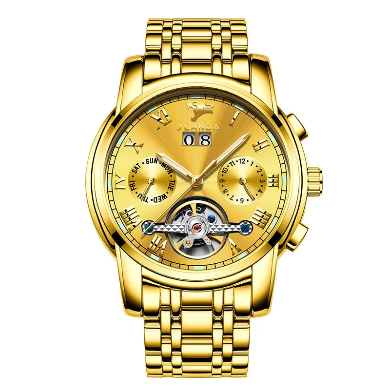 Automatic Skeleton High-end Multifunctional Men Mechanical Watch