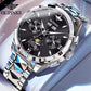 High-end Luxury Black Warrior Automatic Swiss Genuine Men Mechanical Watch