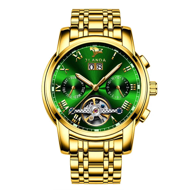 Automatic Skeleton High-end Multifunctional Men Mechanical Watch