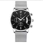 Swiss Branded Black Fashion Classic Men's Mechanical Watch for Teenagers' Exams