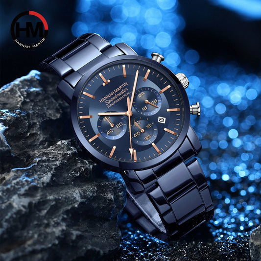 2024 New Fashion Classic Waterproof Men Business Quartz Watch