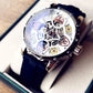 Clover Automatic Skeleton Classic Trend Automatic Mechanical Men Watch