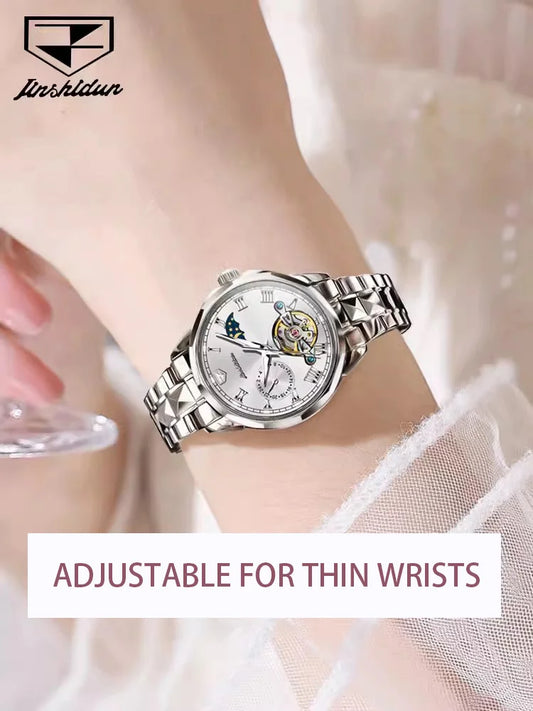 Branded Mechanical Watch 2024 New Premium Feeling Light Luxury High-end Women Watches