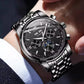 Men Pure Mechanical Watch Automatic Branded High-end Business Waterproof Wrist Watch