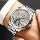 Swiss Automatic Waterproof Luxury Tungsten Steel Business Men Mechanical Watch