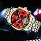 Automatic Skeleton High-end Multifunctional Men Mechanical Watch