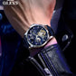 Luxury High-end Automatic Mechanical Skeleton Star Men Watch