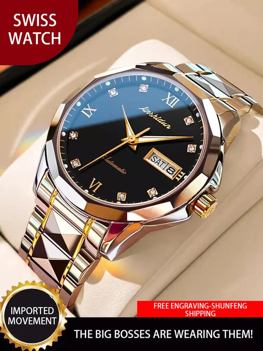 Genuine Luxury High-end Men Swiss Automatic Mechanical Watch