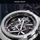 High-end Luxury Gemini Skeleton Men Automatic Mechanical Watch