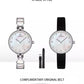 Natural Diamond Mermaid Simple Fashion Temperament Women Quartz Watch