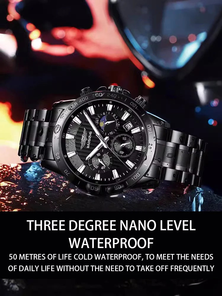 Automatic Student Swiss Waterproof Classic Fashion Quartz Men Watch