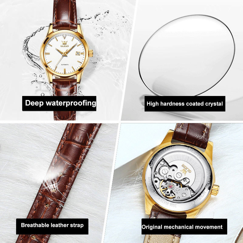 New Swiss Genuine Automatic Mechanical Watch Light Luxury Premium Women's Watch