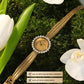 Little Flower 4 Natural Diamonds Women Light Luxury Premium New Watch