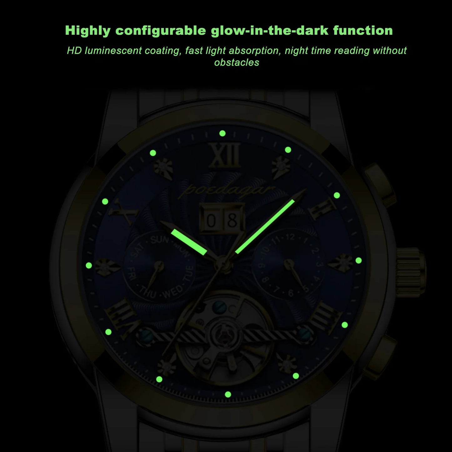 2024 New Men Watches Fashion Business Automatic Mechanical Watches