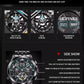 Swiss Branded Waterproof Skeleton High-end Luxury Men Automatic Mechanical Watch