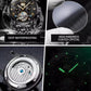 Swiss Genuine Automatic Multifunction Branded Men Mechanical Watch