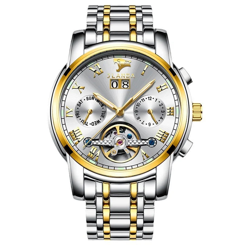 Automatic Skeleton High-end Multifunctional Men Mechanical Watch