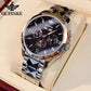 Swiss Certified Branded High-end Luxury Gold Mechanical Men's Watch