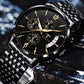 Branded Swiss Watch Fashion Classic Automatic Waterproof Men Quartz Watch