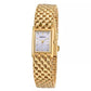 Square Waterproof Classic Fashion Vintage Men Gold Quartz Watch