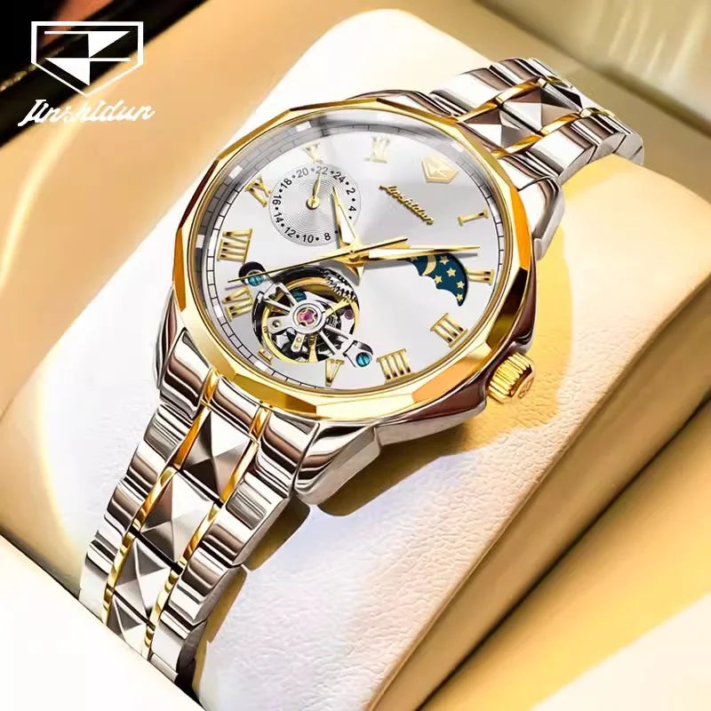 Branded Mechanical Watch 2024 New Premium Feeling Light Luxury High-end Women Watches