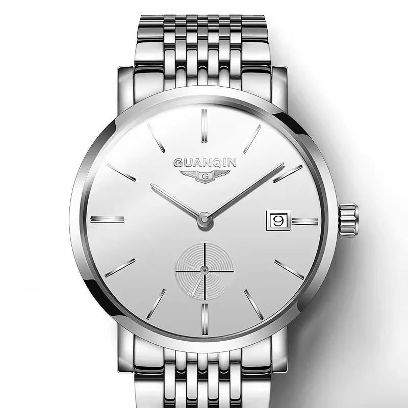 Swiss New Classic Fashion Simple Automatic Mechanical Men Ultra-thin Watch