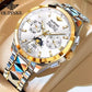 High-end Luxury Black Warrior Automatic Swiss Genuine Men Mechanical Watch