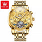 Swiss Genuine Automatic Multifunction Branded Men Mechanical Watch