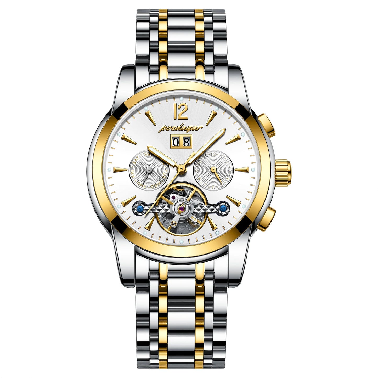 Swiss Tourbillon Male Student Trendy Luxury Wrist Watch Men's Automatic Mechanical Watch