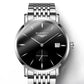 Swiss New Classic Fashion Simple Automatic Mechanical Men Ultra-thin Watch