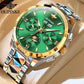 High-end Luxury Black Warrior Automatic Swiss Genuine Men Mechanical Watch