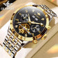 Skeleton Premium Luxury Official Swiss Men Automatic Mechanical Watch