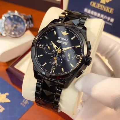 Swiss Genuine High-end Luxury Business Brand Men Automatic Mechanical Watch