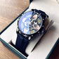 Clover Automatic Skeleton Classic Trend Automatic Mechanical Men Watch