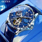 Luxury High-end Automatic Mechanical Skeleton Star Men Watch