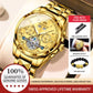 Classic Fashion Mechanical Swiss Automatic Skeleton Branded Men Watches