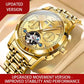 Swiss Luxury Mechanical Automatic Business Multifunction Tourbillon Men Watch