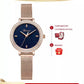 Official Authentic Simple Temperament Ins Style Full of Stars Quartz Women Watch