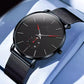 Latest Teenage Fashion Classic Ultra Thin Quartz Men Watch