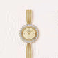 Little Flower 4 Natural Diamonds Women Light Luxury Premium New Watch