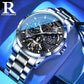 Classic Fashion Star Automatic Skeleton Temperament Brand Men Mechanical Watch